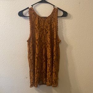 American Eagle Outfitters lace tank top size small